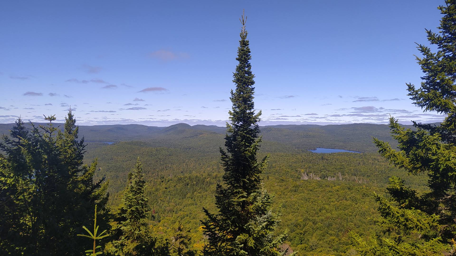 Panorámica del Parque Nacional de Mont-Tremblant.