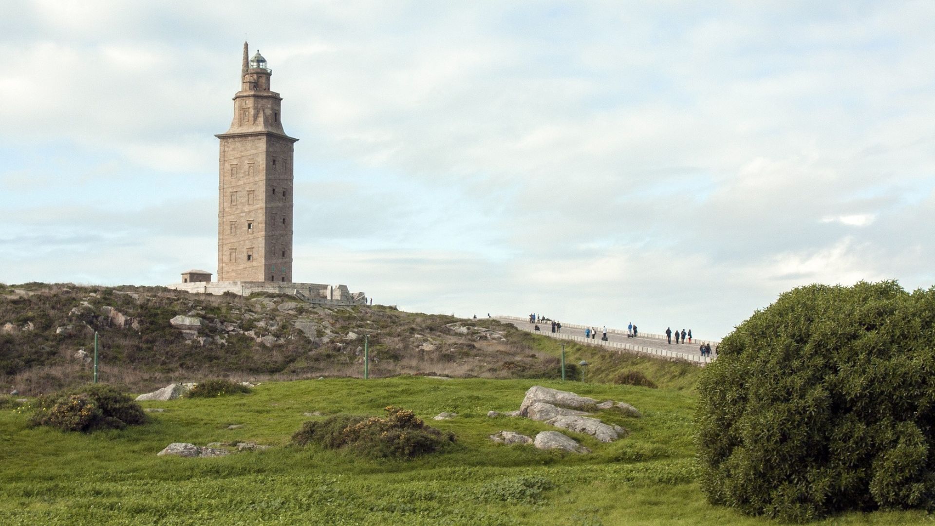 La emblemática Torre de Hércules.