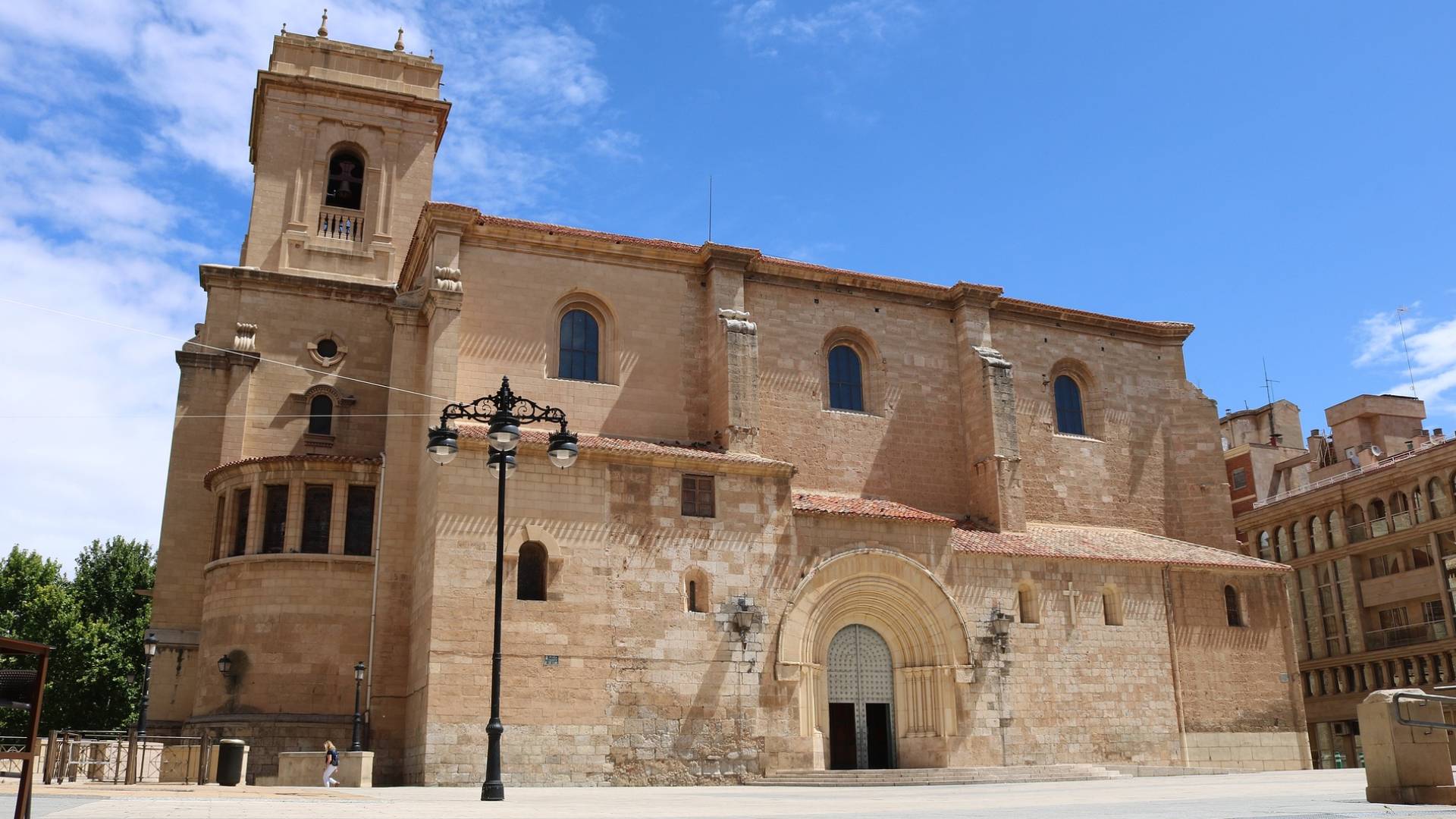 Lateral de la Catedral de San Juan Bautista.