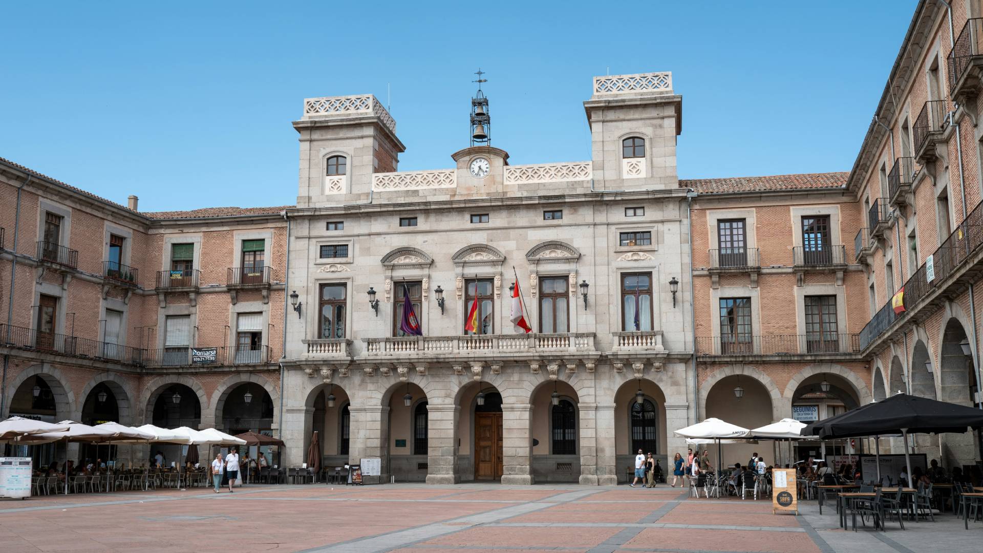 Plaza del Mercado Chico en Ávila.