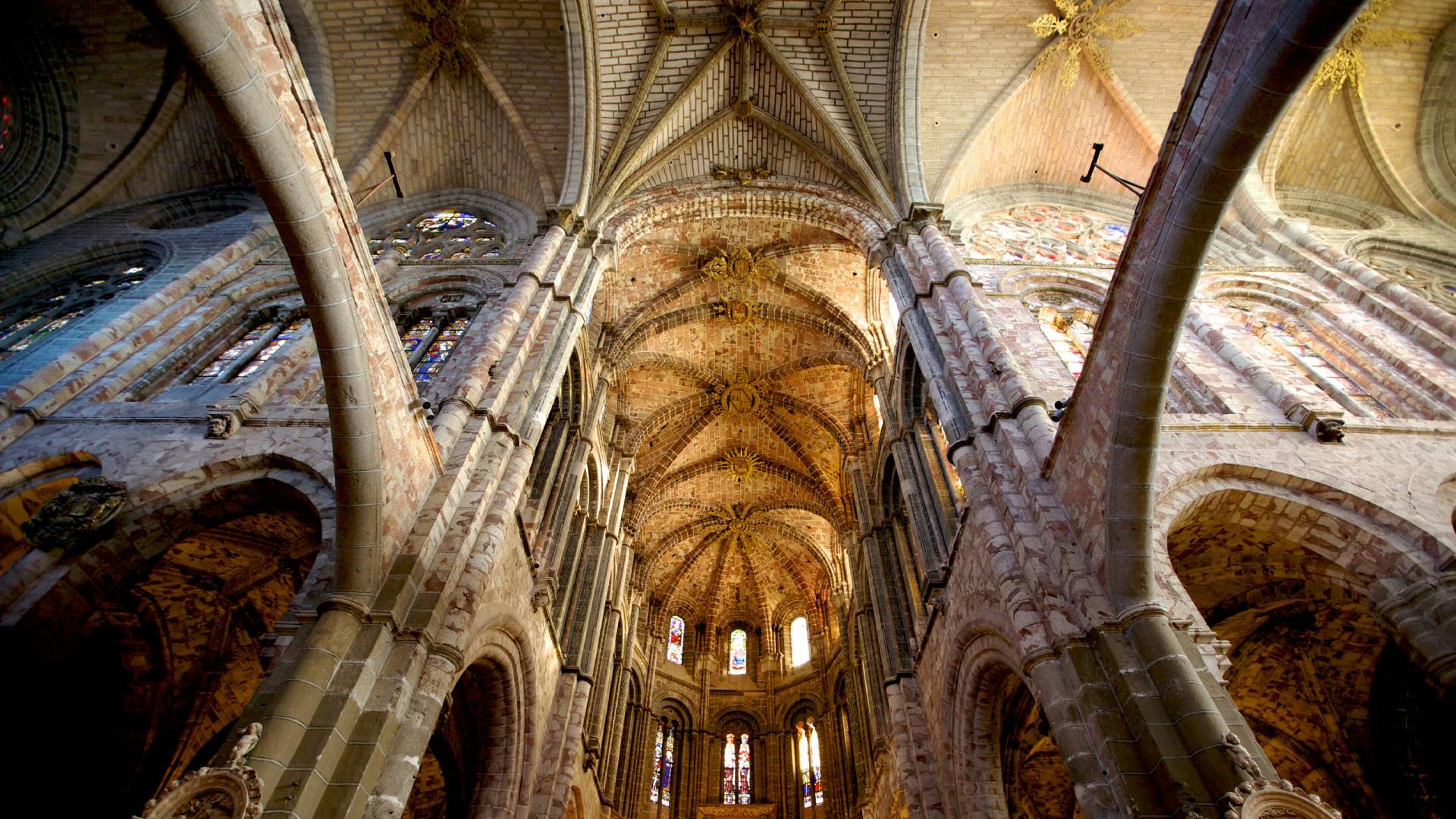 Interior de la Catedral de Ávila.