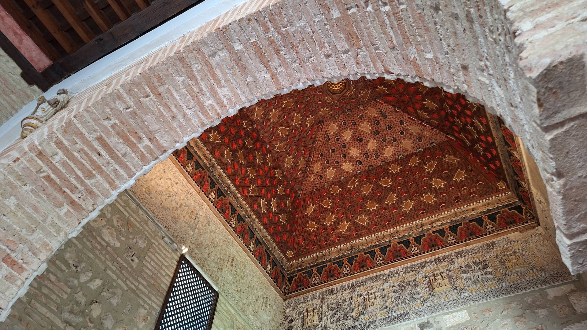 Detalle del interior de Santa María la Real de las Huelgas.