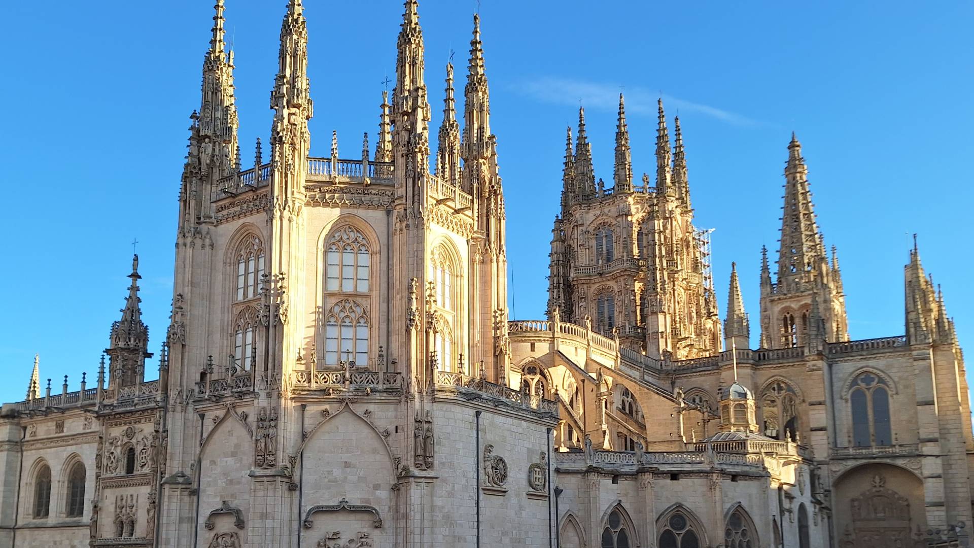 La maravillosa Catedral de Burgos.