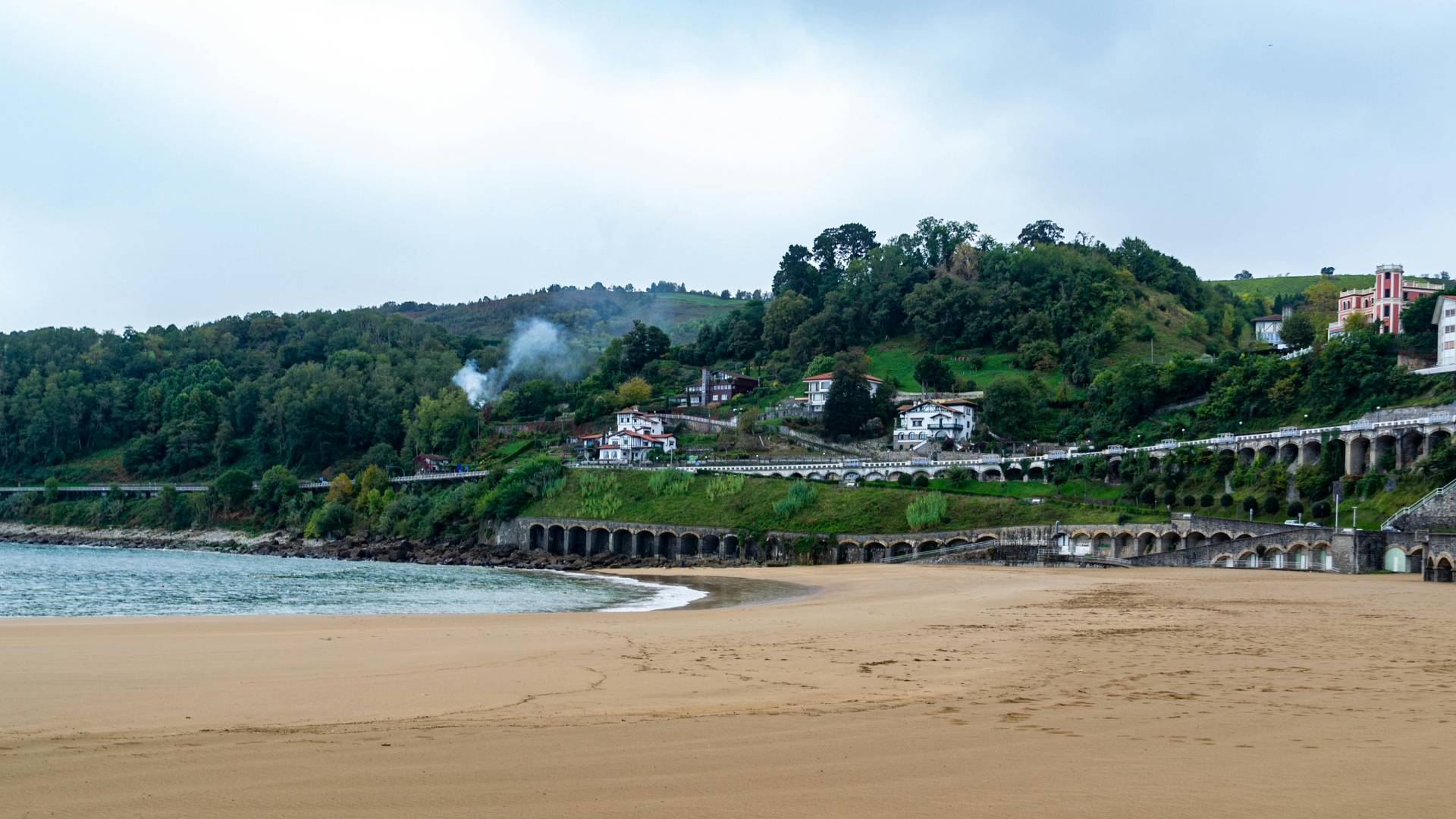 Playa en Guetaria.