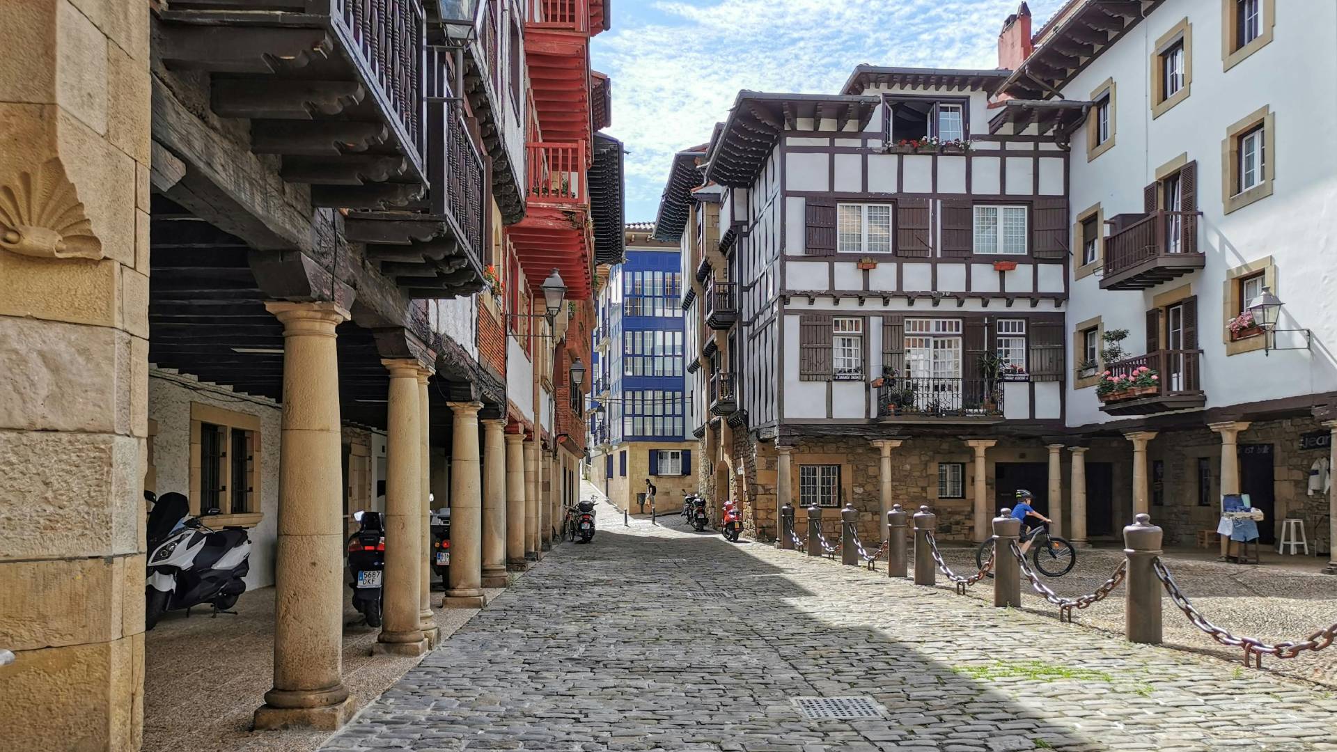 Casco antiguo de Hondarribia.