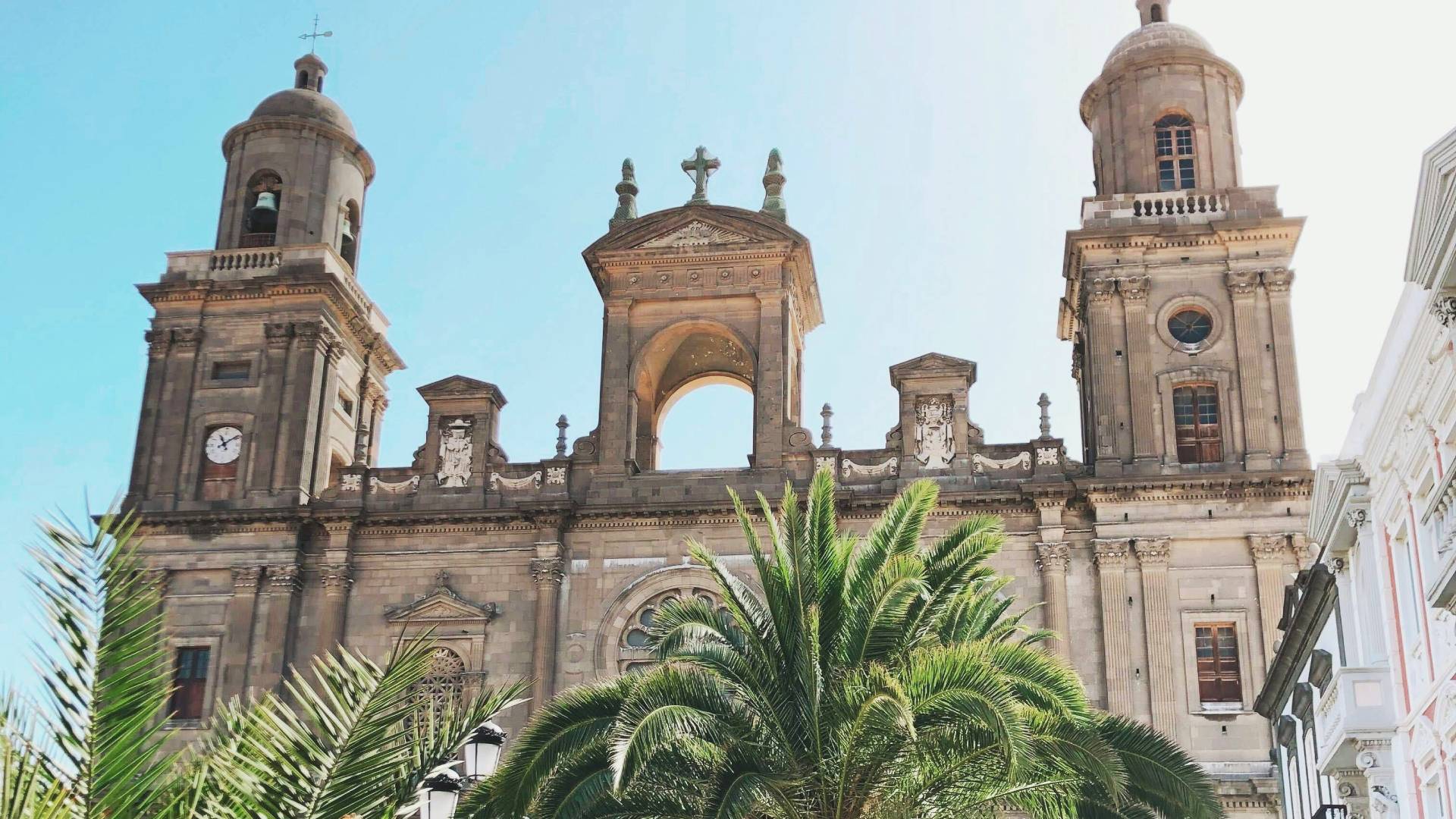 Detalle de la Catedral de Santa Ana.