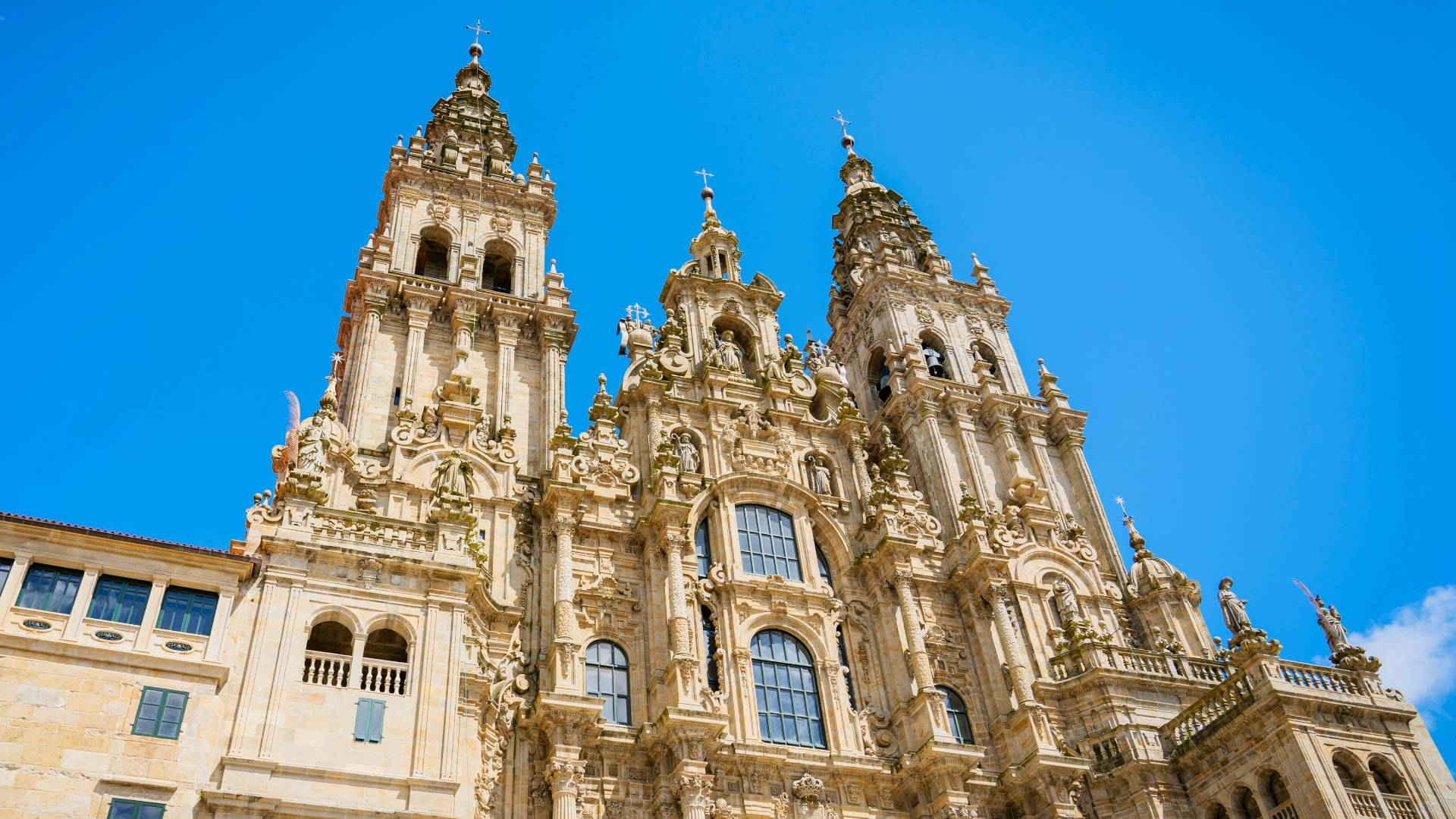 Fachada de la Catedral de Santiago.