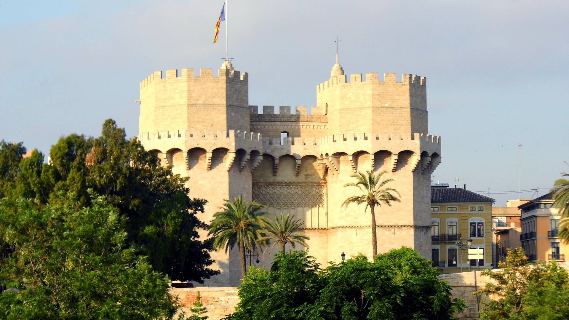 Torres de Serranos en Valencia.