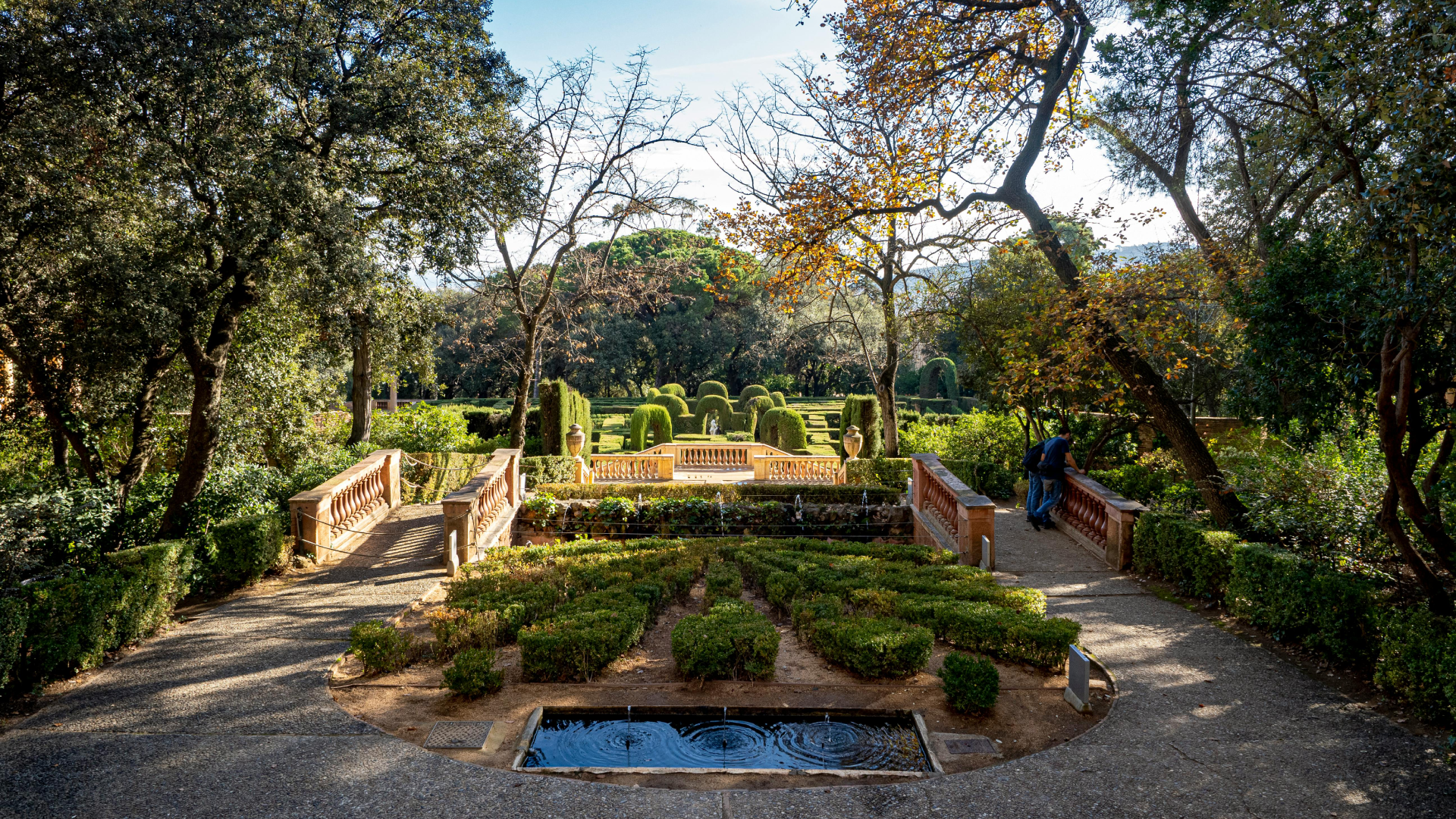 El Laberinto de Horta en Barcelona.