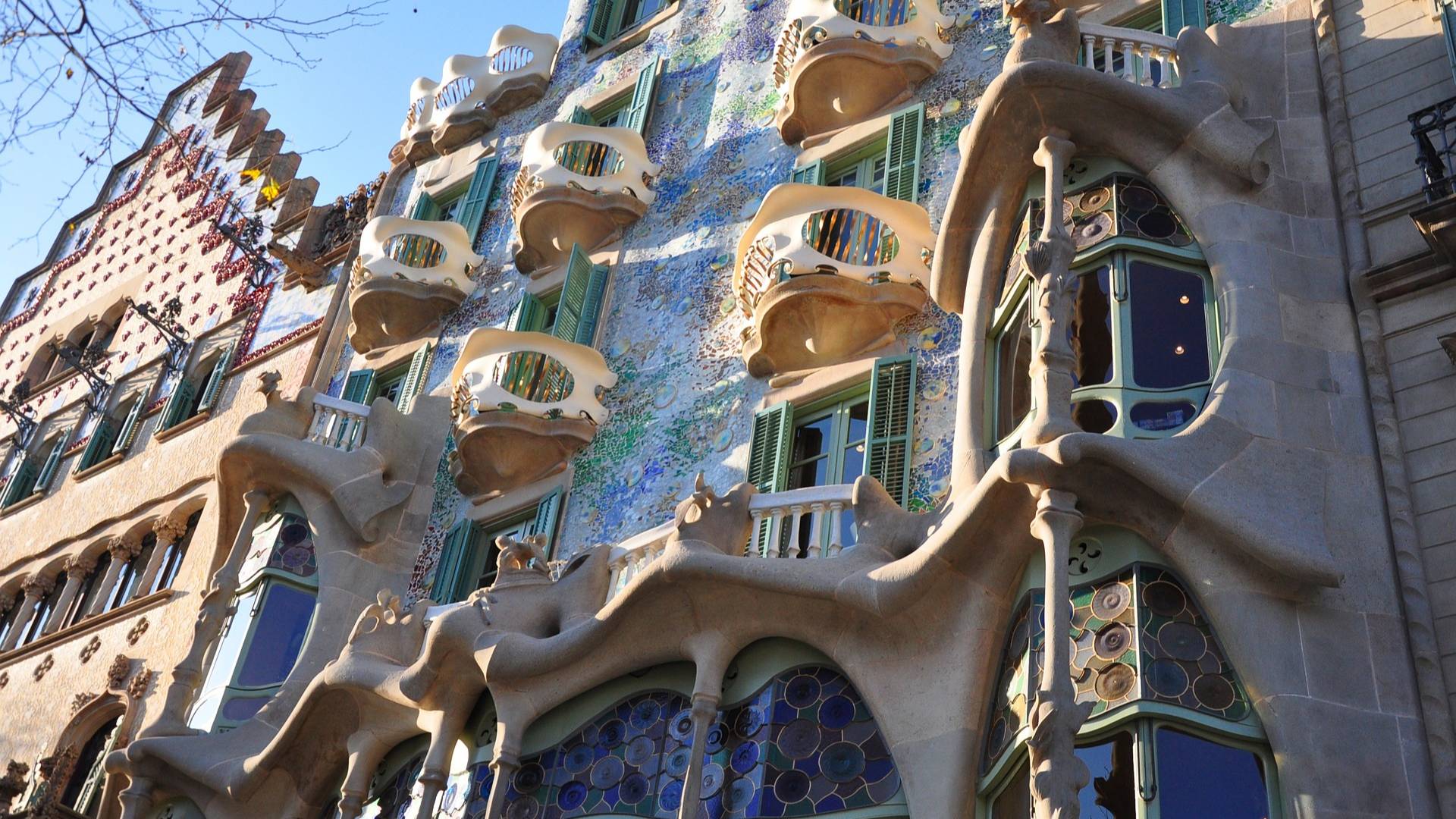 Fachada de la Casa Batlló.