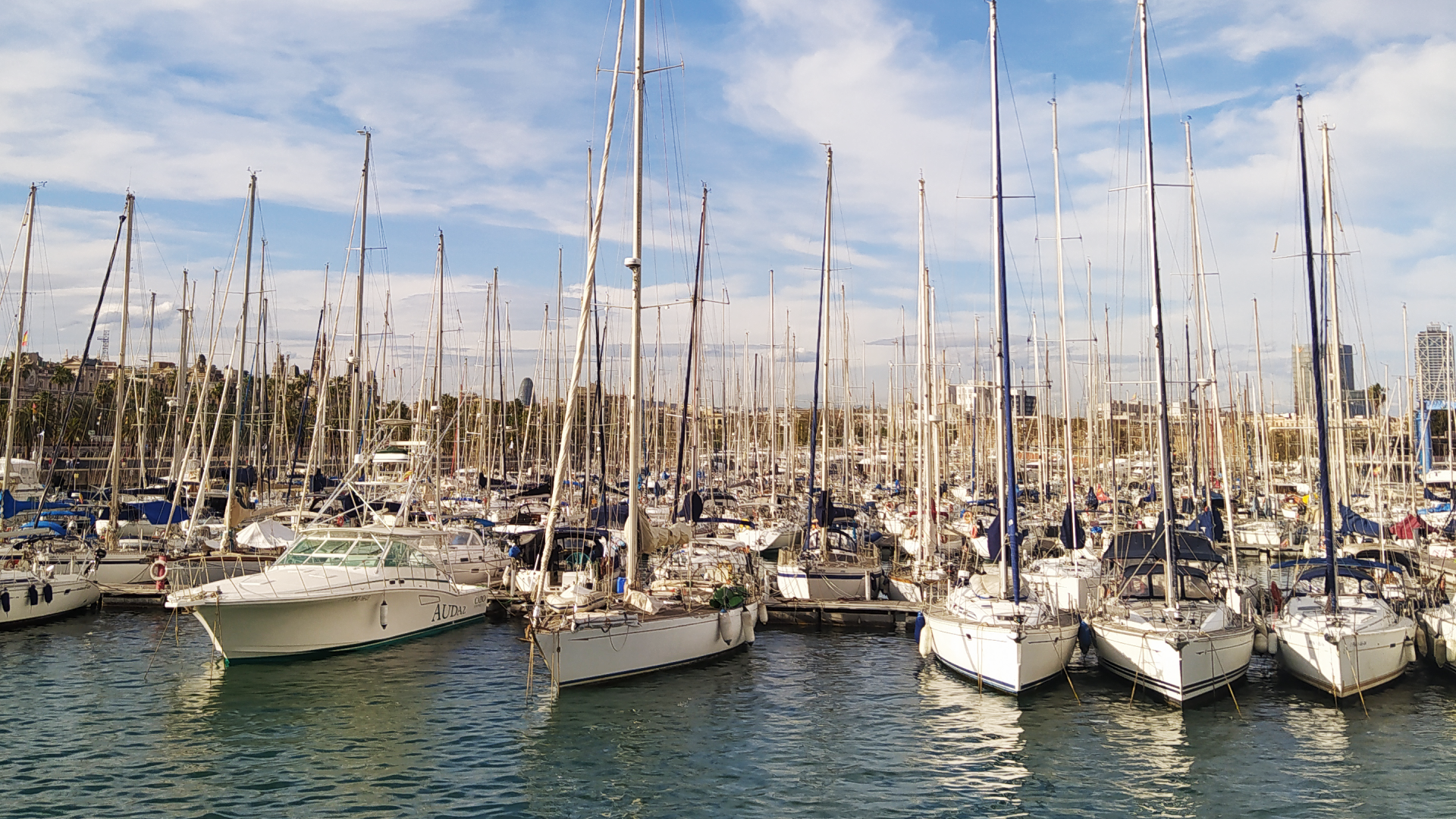 Port Vell de Barcelona.