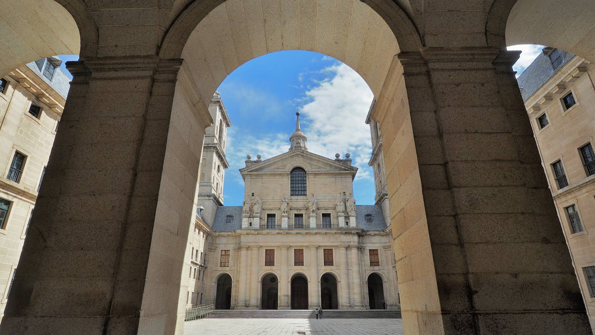 Interior del Real Monasterio de San Lorenzo de El Escorial.