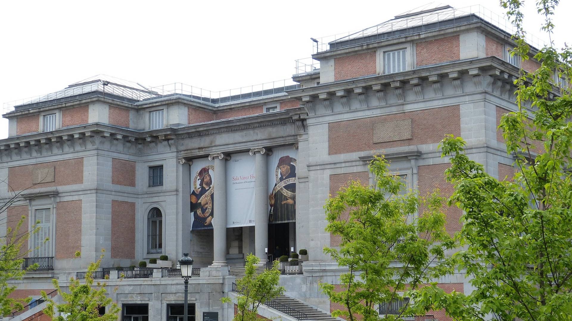 Entrada del Museo del Prado.