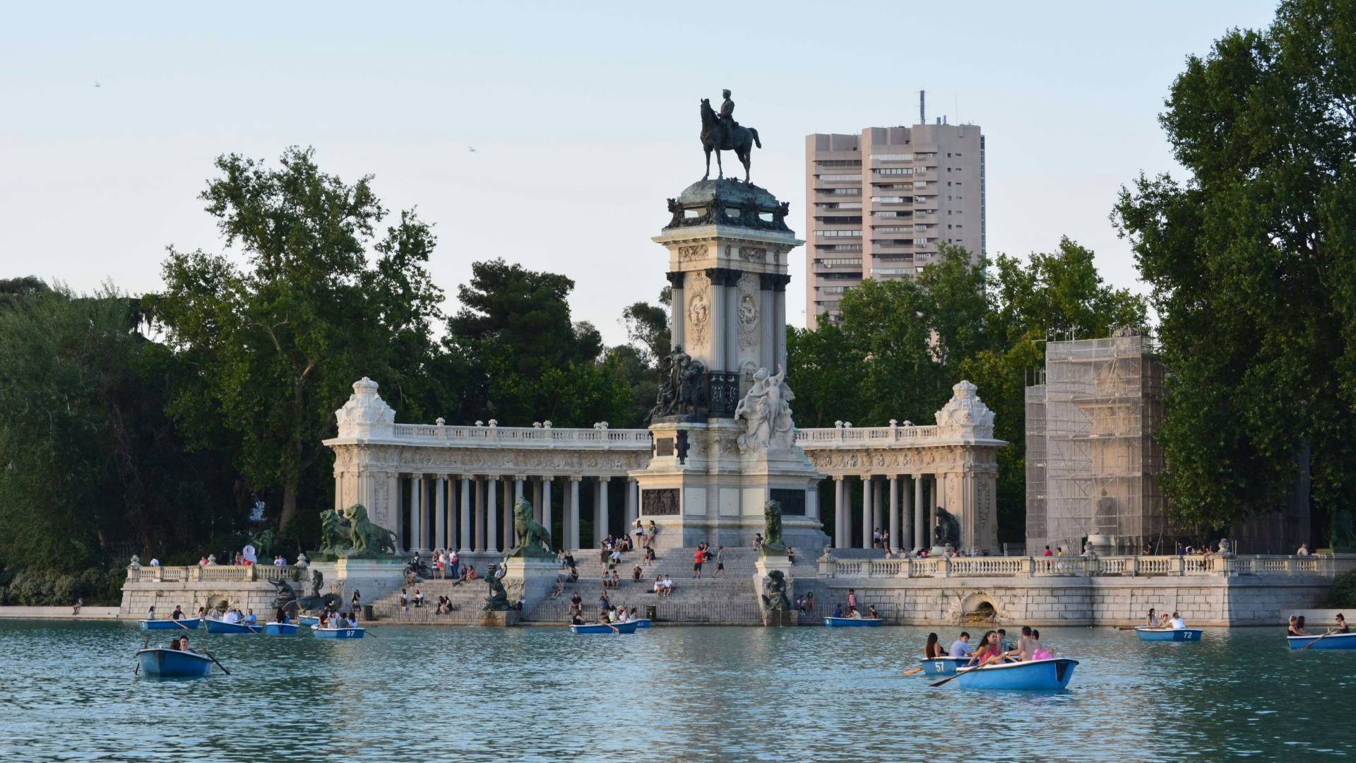 El Parque del Retiro y su encanto.