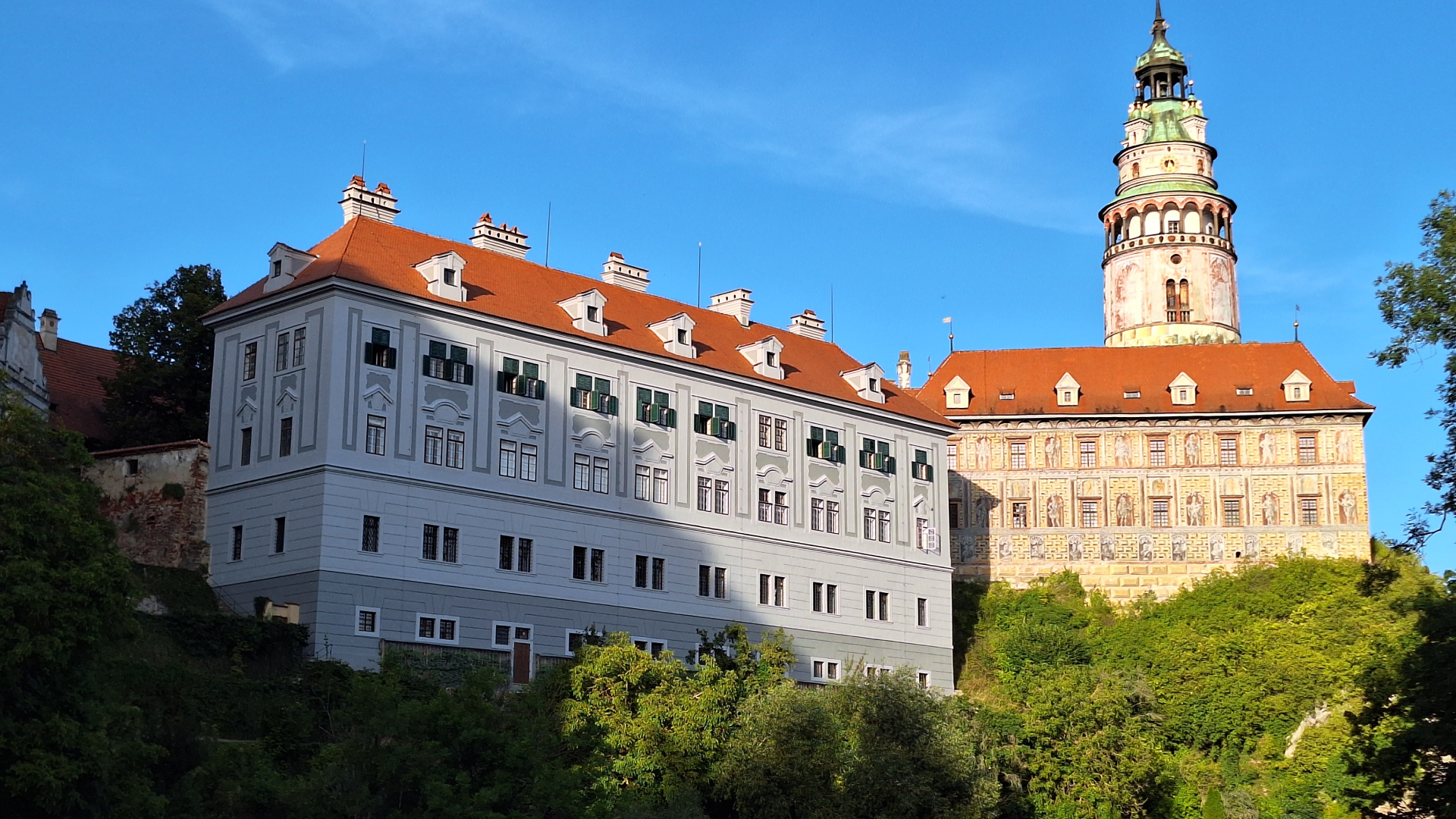 Castillo de Český Krumlov.