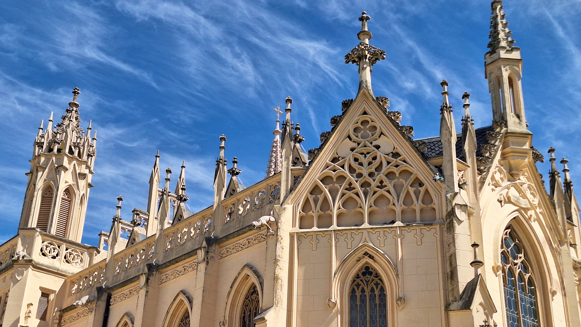 Iglesia en el Castillo de Lednice.