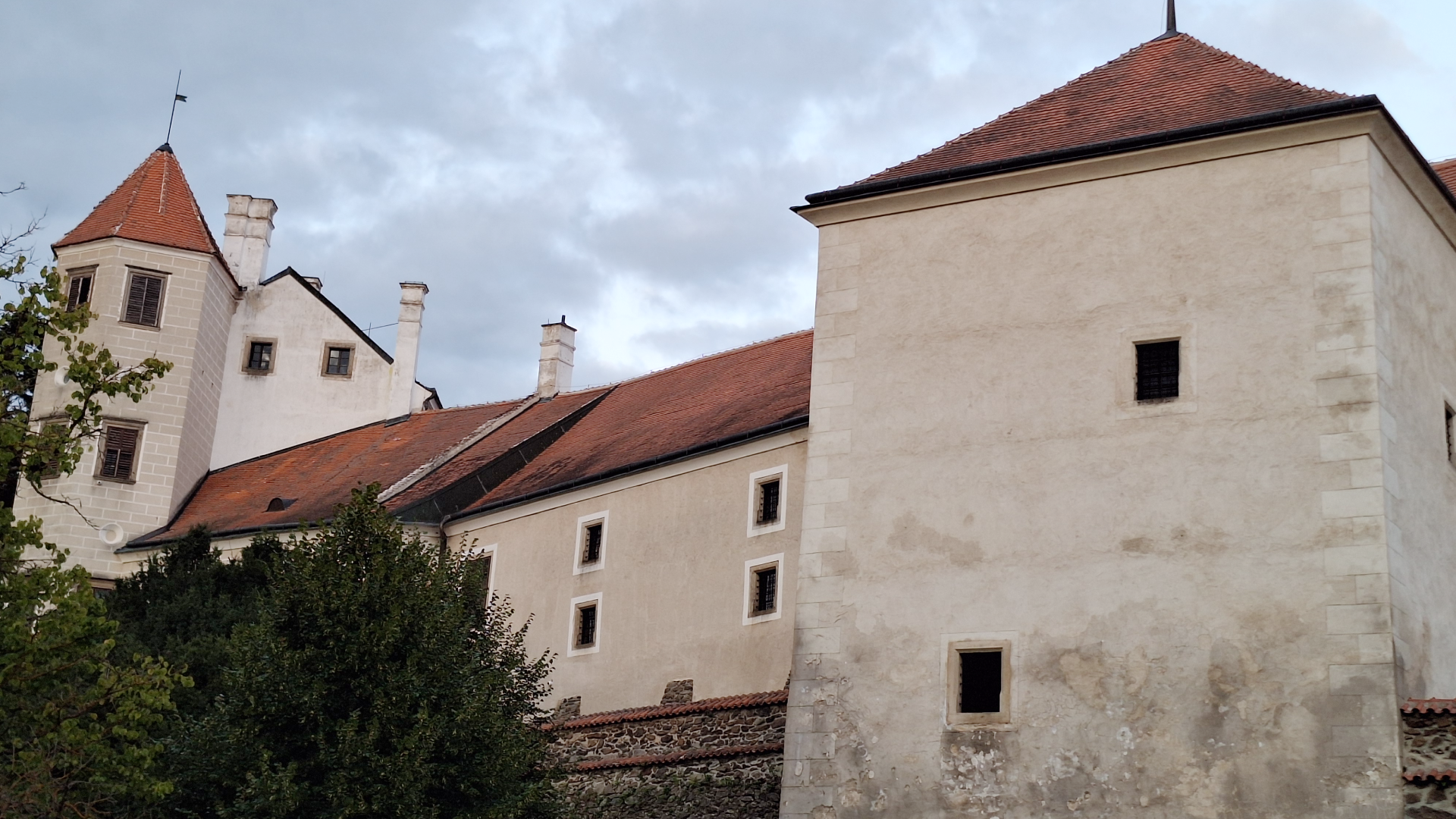 ¿Qué ver en Telč? Edificio del Castillo de Telč.