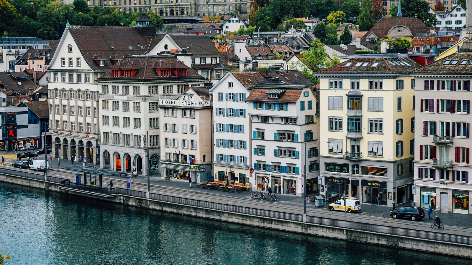 Vistas desde Lindenhof.