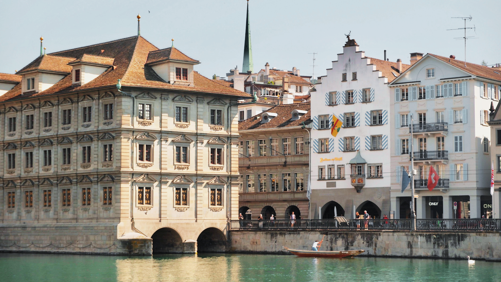 Edificio del Zúrich Town Hall.