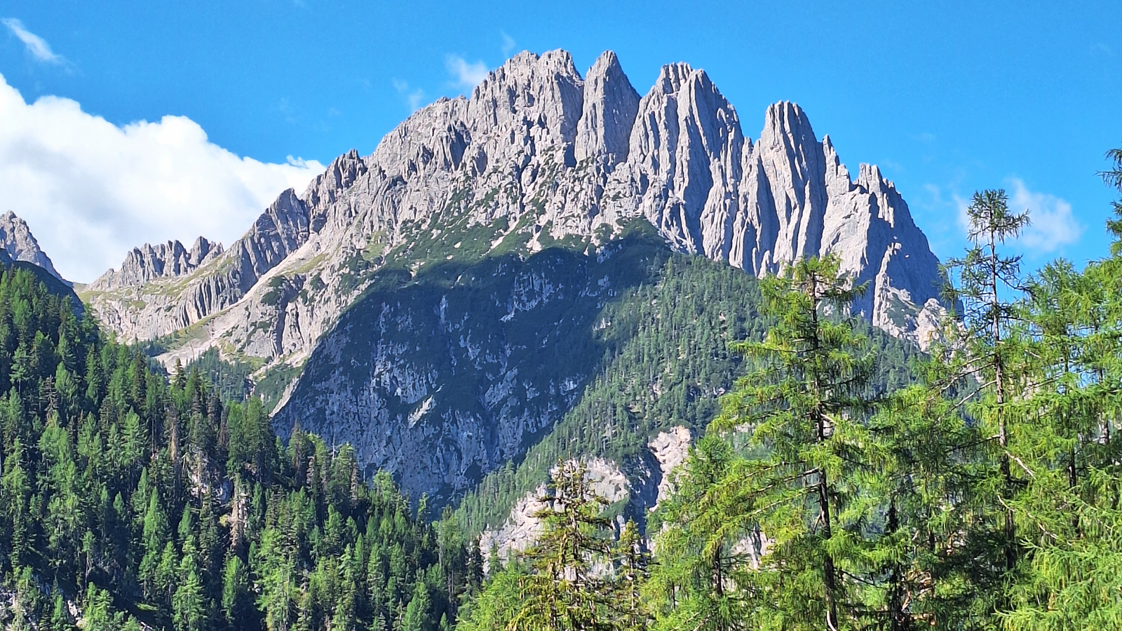 Los impresionantes Dolomitas de Lienz.