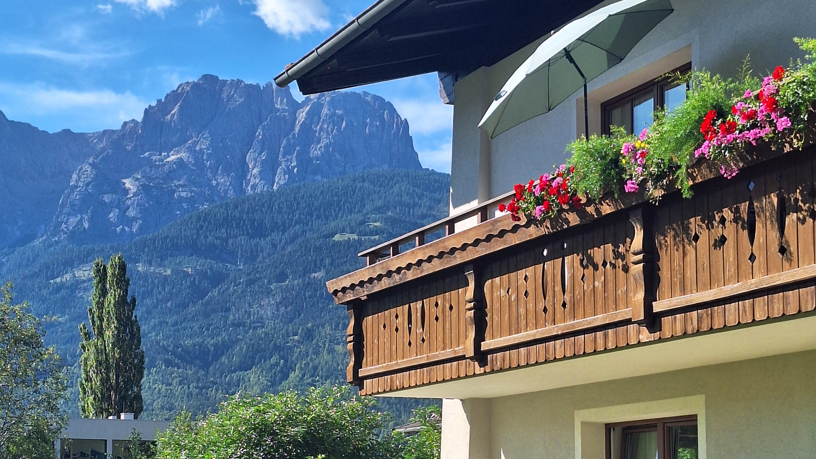 Las vistas de la naturaleza desde Lienz.