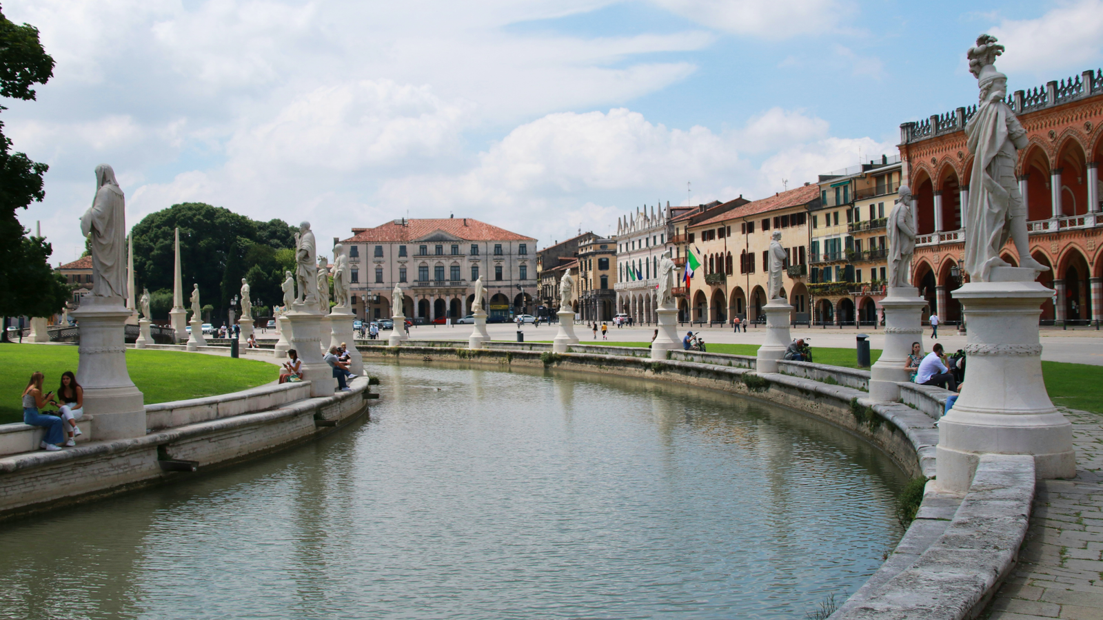 El maravilloso Prato della Valle.