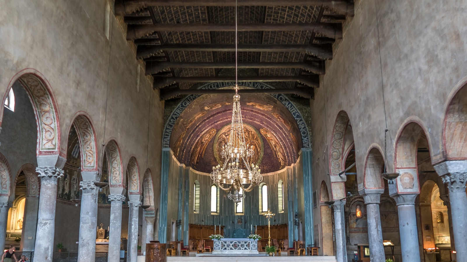 Interior de la Catedral de San Giusto.